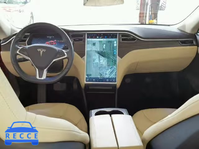 2014 TESLA MODEL S 5YJSA1S13EFP48722 image 8