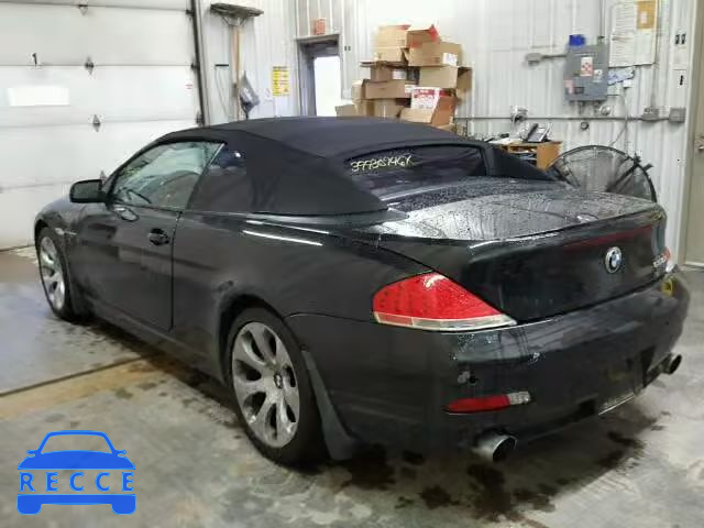 2006 BMW 650I WBAEK134X6CN77191 зображення 2