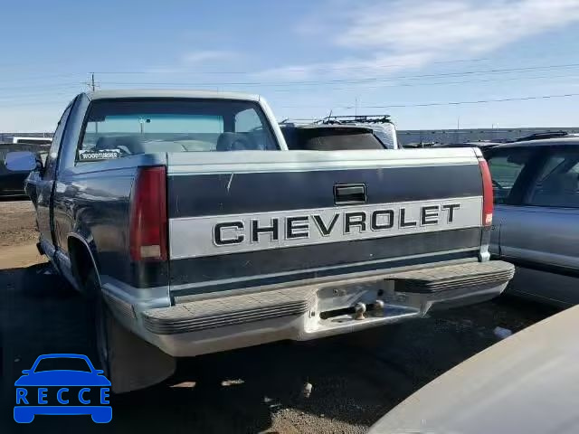 1992 CHEVROLET K1500 1GCEK14Z4NZ237446 image 2