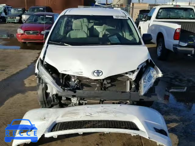 2013 TOYOTA SIENNA 5TDZK3DC9DS352469 image 9