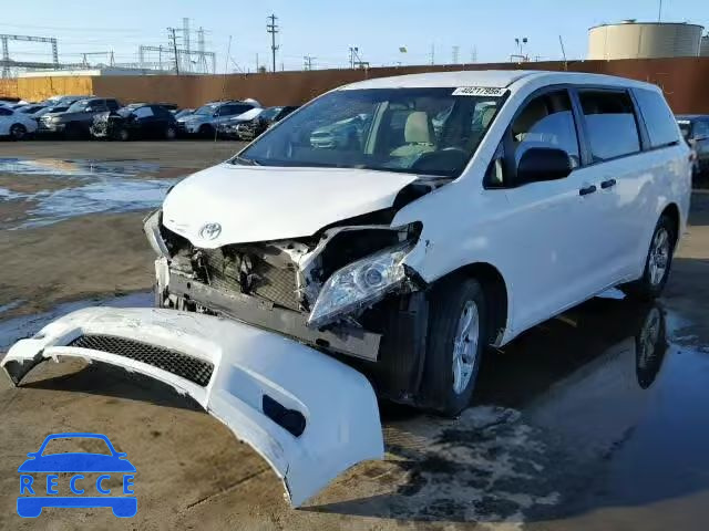 2013 TOYOTA SIENNA 5TDZK3DC9DS352469 image 1