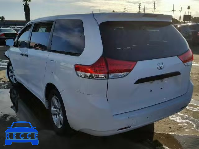 2013 TOYOTA SIENNA 5TDZK3DC9DS352469 image 2