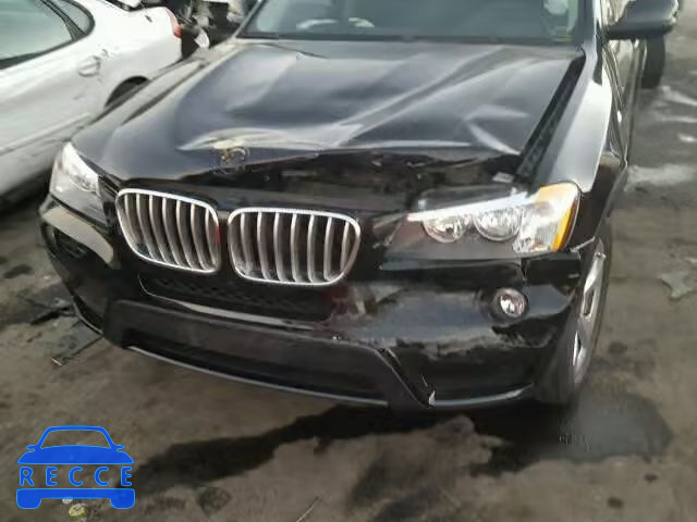 2012 BMW X3 XDRIVE2 5UXWX5C5XCL723365 зображення 8