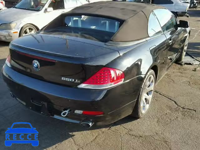 2006 BMW 650I WBAEK13456CN79317 зображення 3