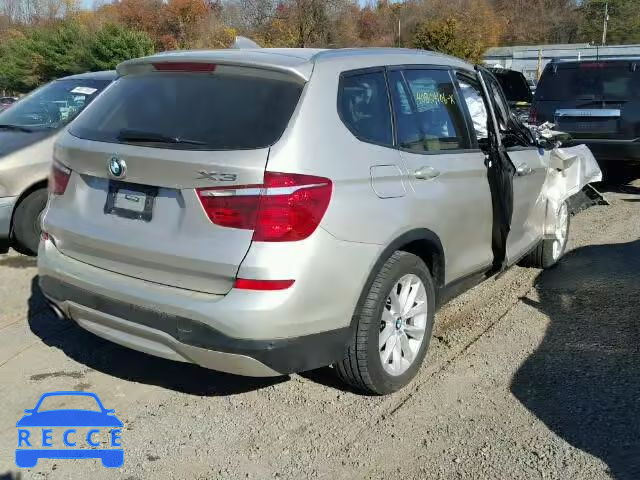 2016 BMW X3 XDRIVE2 5UXWX9C52G0D78933 image 3