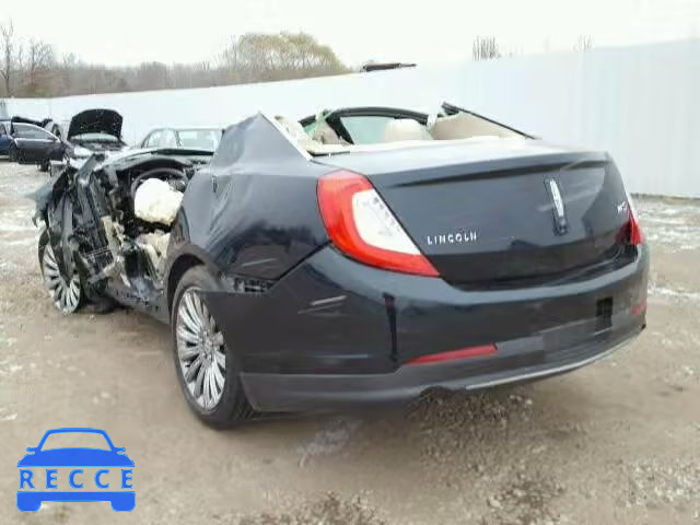2014 LINCOLN MKS 1LNHL9DK9EG604179 image 2