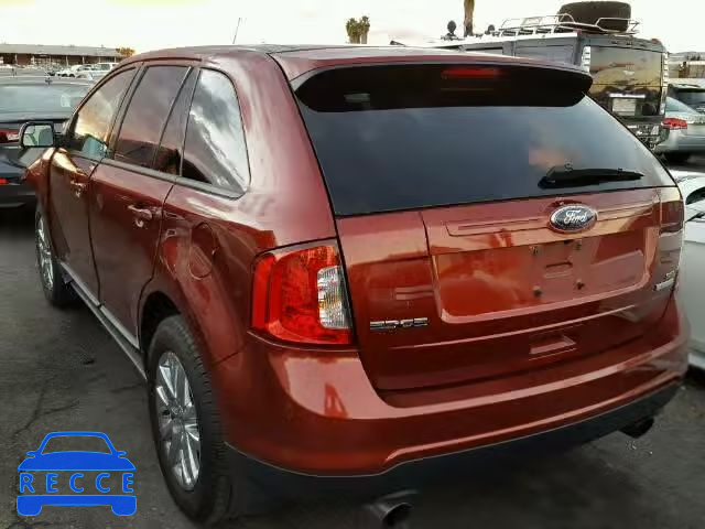 2014 FORD EDGE SEL 2FMDK3J94EBA06895 image 2