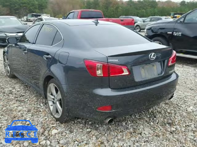 2011 LEXUS IS 250 JTHBF5C22B5145160 image 2