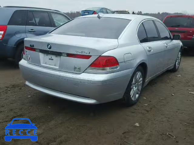 2003 BMW 745I WBAGL63403DP66814 image 3