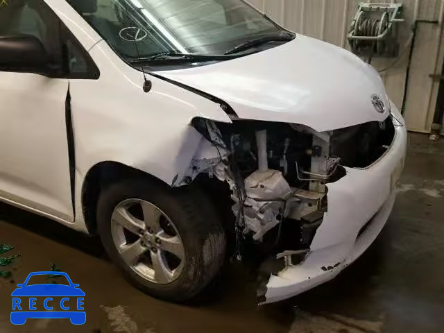 2013 TOYOTA SIENNA 5TDZK3DC6DS370203 image 9
