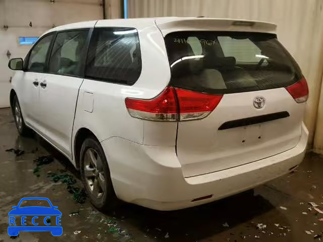 2013 TOYOTA SIENNA 5TDZK3DC6DS370203 image 2