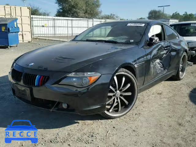 2007 BMW 650I WBAEH13507CR51915 image 1