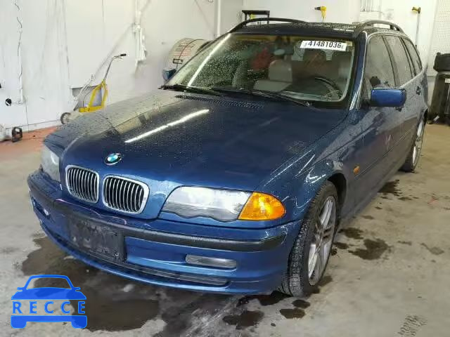 2001 BMW 325IT WBAAW33401ET43167 зображення 1