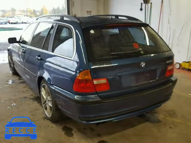 2001 BMW 325IT WBAAW33401ET43167 image 2