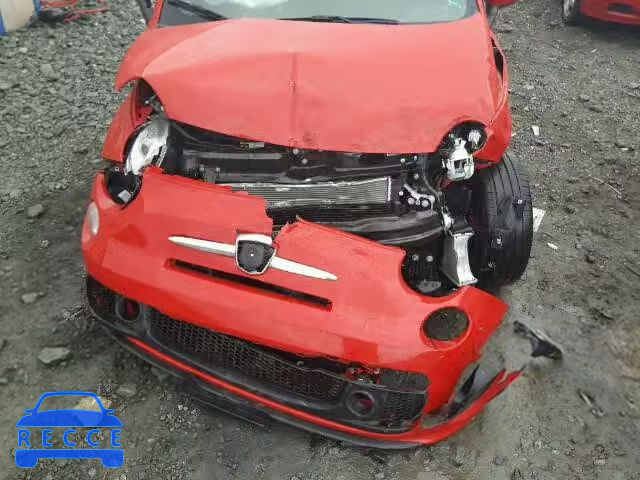 2013 FIAT 500 ABARTH 3C3CFFJH0DT668025 зображення 6