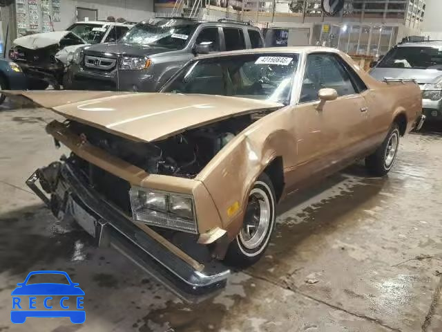 1987 CHEVROLET EL CAMINO 3GCCW80H7HS912094 image 1