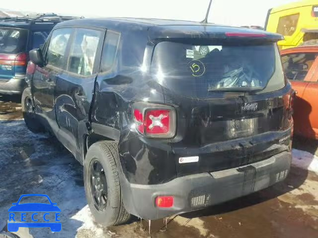 2016 JEEP RENEGADE S ZACCJAAW1GPC64349 image 2