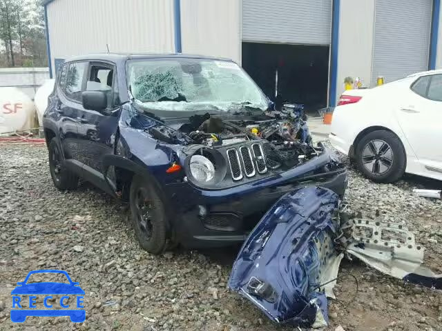 2016 JEEP RENEGADE S ZACCJAAT2GPD36195 image 0