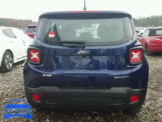 2016 JEEP RENEGADE S ZACCJAAT2GPD36195 зображення 9