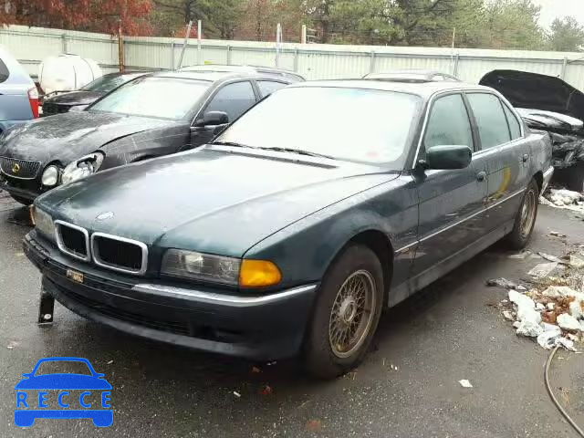 1998 BMW 740IL WBAGJ8321WDM08710 зображення 1