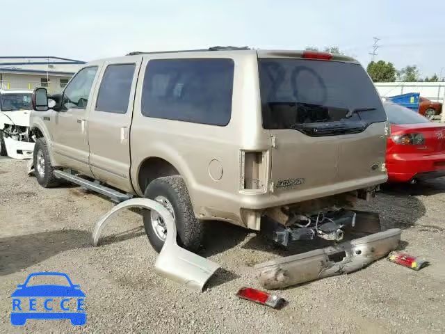 2005 FORD EXCURSION 1FMSU43P35EC50643 image 2