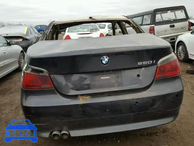 2006 BMW 550I WBANB53536CP01253 image 9