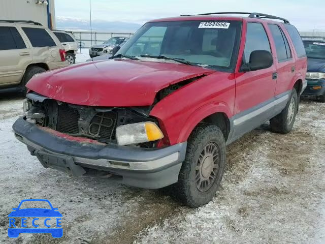 1996 GMC JIMMY 1GKDT13W1T2563442 image 1