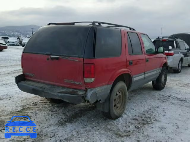 1996 GMC JIMMY 1GKDT13W1T2563442 image 3