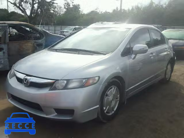 2010 HONDA CIVIC HYBR JHMFA3F28AS007185 image 1