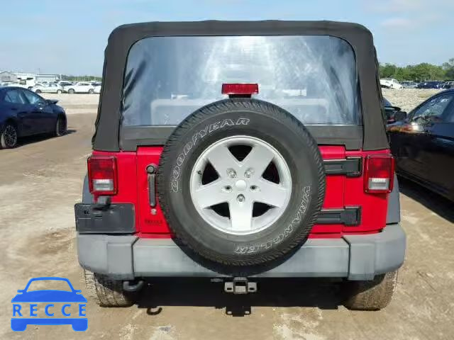 2010 JEEP WRANGLER S 1J4AA2D19AL104058 image 9