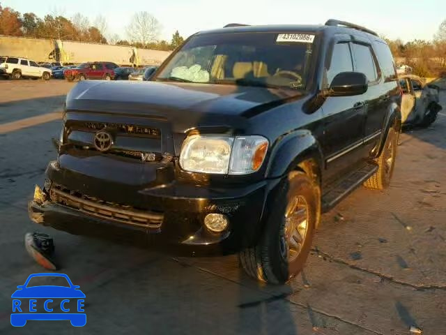 2007 TOYOTA SEQUOIA SR 5TDBT44A07S283971 зображення 1