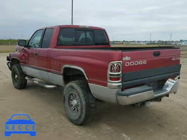 1999 DODGE RAM 2500 Q 3B7KF23Z0XG202968 зображення 2