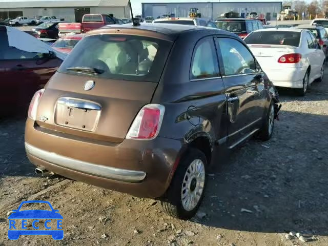 2012 FIAT 500 LOUNGE 3C3CFFCR2CT118412 image 3