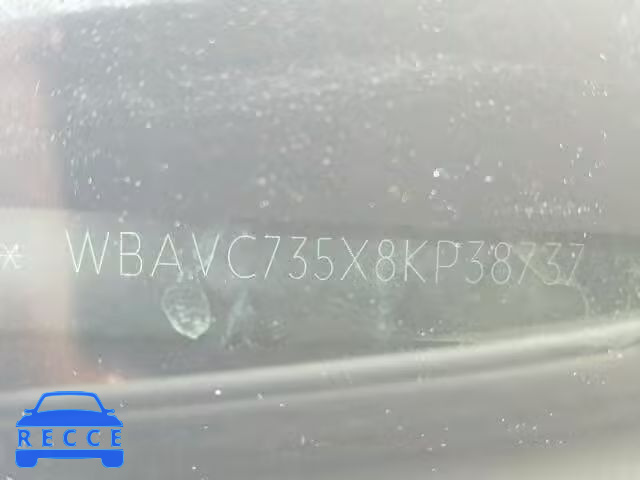 2008 BMW 328XI SULE WBAVC735X8KP38737 image 9