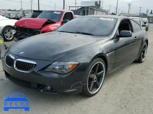 2007 BMW 650I WBAEH13547CR53294 зображення 1