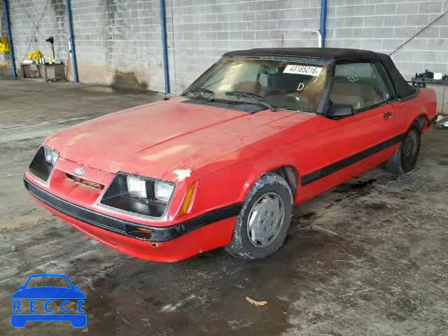 1986 FORD MUSTANG LX 1FABP2734GF222523 image 1