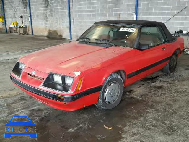 1986 FORD MUSTANG LX 1FABP2734GF222523 Bild 1