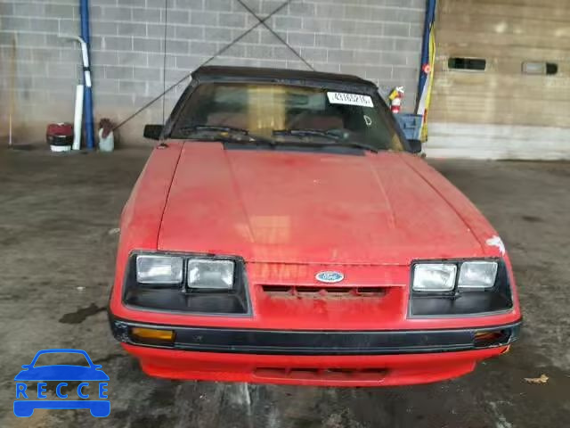 1986 FORD MUSTANG LX 1FABP2734GF222523 Bild 8