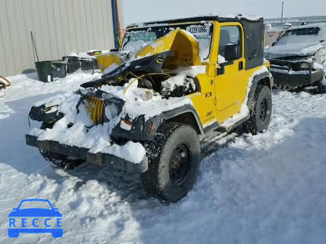 2004 JEEP WRANGLER X 1J4FA39S04P731368 image 1