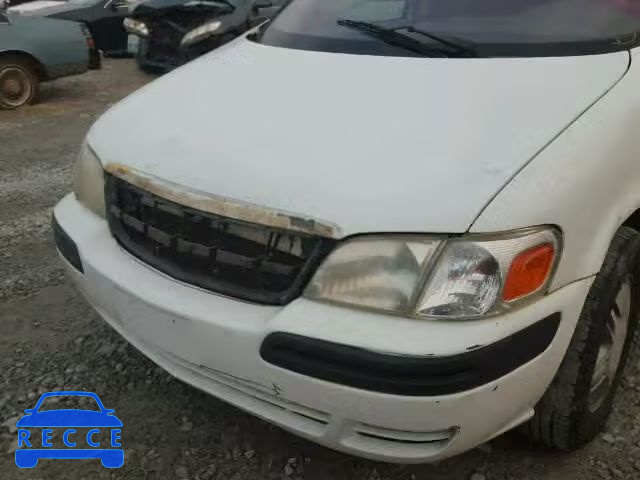 2001 CHEVROLET VENTURE 1GNDX03E81D228978 image 9