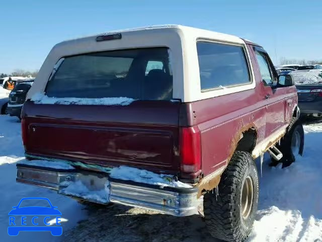 1992 FORD BRONCO 1FMEU15H3NLA18332 image 3