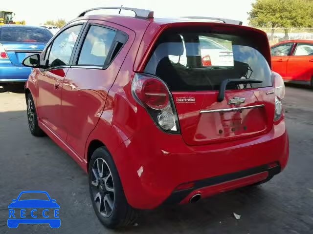 2013 CHEVROLET SPARK 2LT KL8CF6S9XDC521587 Bild 2