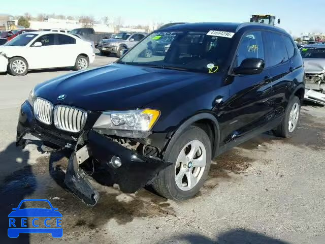 2012 BMW X3 XDRIVE2 5UXWX5C57CL727261 зображення 1