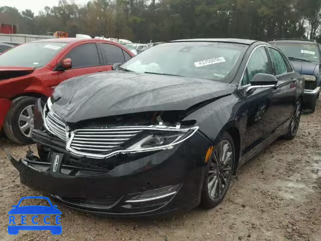 2014 LINCOLN MKZ HYBRID 3LN6L2LUXER809665 image 1