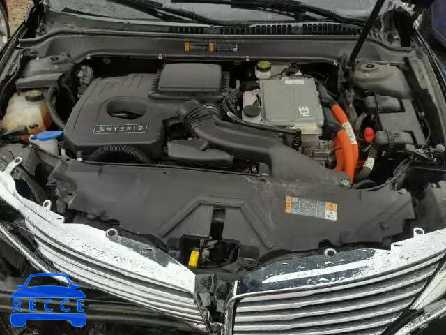 2014 LINCOLN MKZ HYBRID 3LN6L2LUXER809665 image 6
