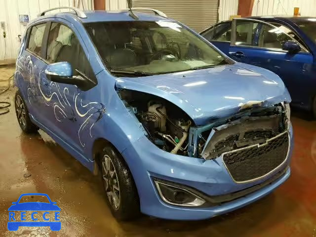 2014 CHEVROLET SPARK 2LT KL8CF6S97EC453783 image 0