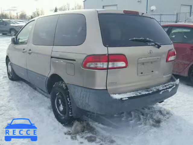 2003 TOYOTA SIENNA CE 4T3ZF19C23U528194 image 2