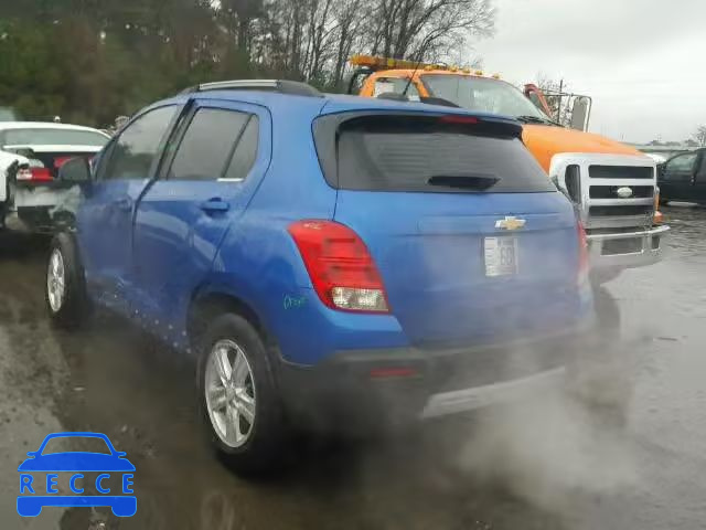 2016 CHEVROLET TRAX 1LT KL7CJLSB4GB578690 зображення 2