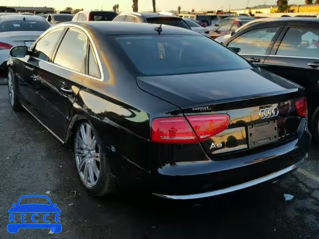 2013 AUDI A8 QUATTRO WAUAGAFD2DN030624 image 2