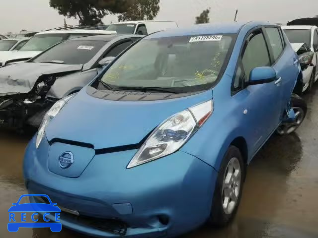 2011 NISSAN LEAF SV/SL JN1AZ0CP3BT007676 image 1